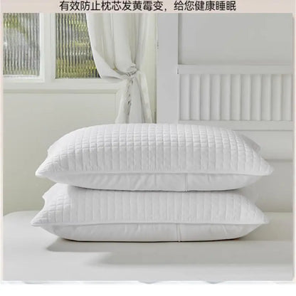 DecorBites™ Cotton Pillowcase Shield for Sweat Protection and Breathable Comfort