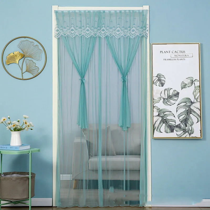 Lace Summer Insect Curtain