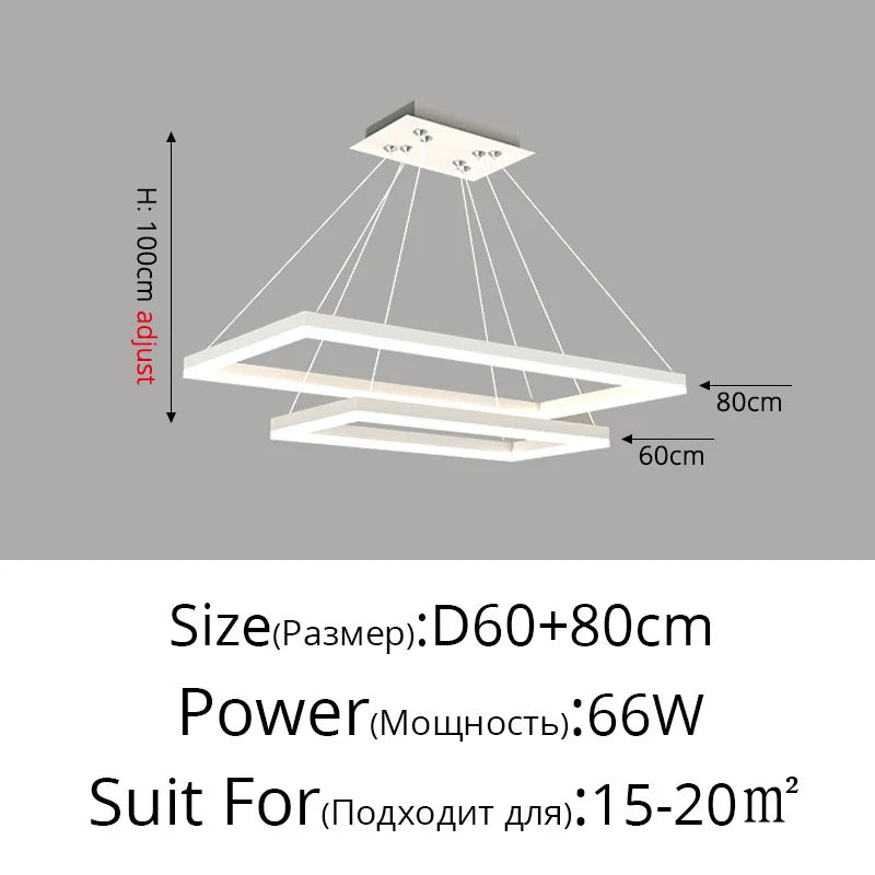 Acrylic Modern Hanging Lamp