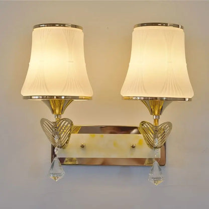DecorBites™ Crystal Bedside Wall Sconce - Modern Minimalist LED Wall Light Fixtures
