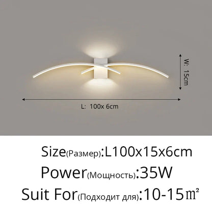 DecorBites™ LED Wall Lamp: Modern Design for Aisle, Bedroom, Closets. Ideal Indoor Lighting Solution.