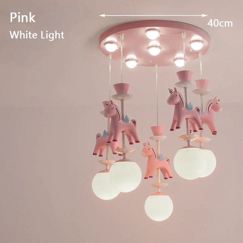 Whimsical Carousel Chandelier