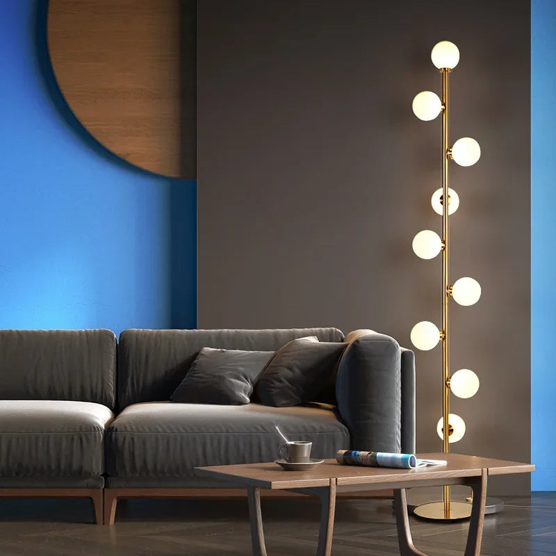 Glass Modern Standing Lamp