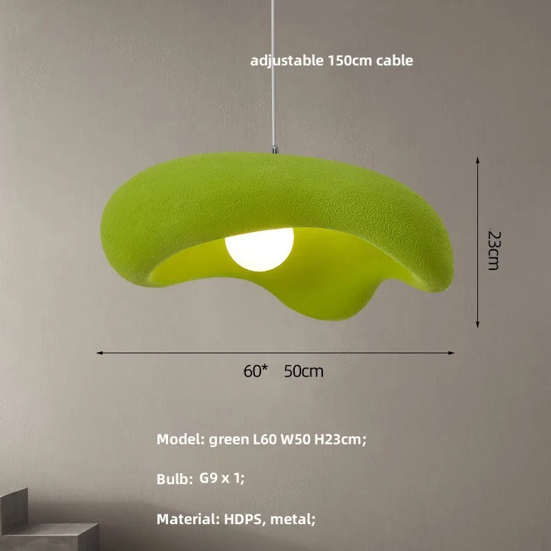 DecorBites™ Creamy Style Wabi Sabi G9 LED Pendant Lights - Home Decor Hang Lamp