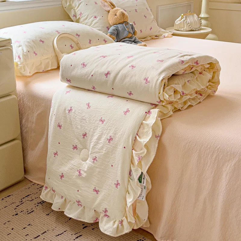 Cotton Patchwork Summer Quilt