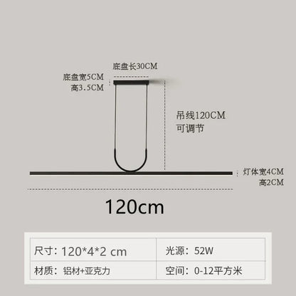 DecorBites™ LED Ceiling Chandelier for Dining Room - Modern Minimalist Pendant Lamp