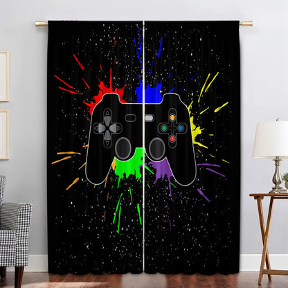 DecorBites™ Game Console Handle Curtains: Kitchen, Cafe, Living Room, Balcony Décor