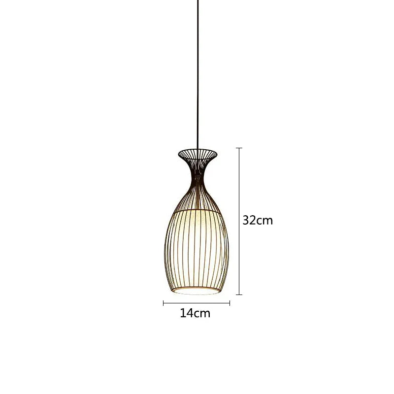 DecorBites™ Iron Cage Pendant Lights for Dining Living Room Bar Cafe Restaurant Industrial Style