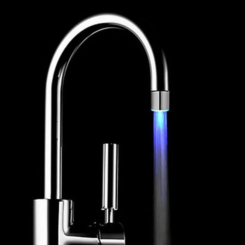 DecorBites™ LED Water Faucet Aerator: Temperature Changing Light, Water Saving Kitchen Bathroom Accessory