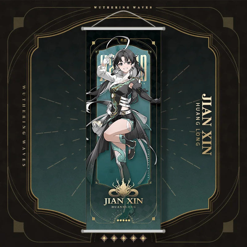 Wuthering Waves Anime Wall Scroll