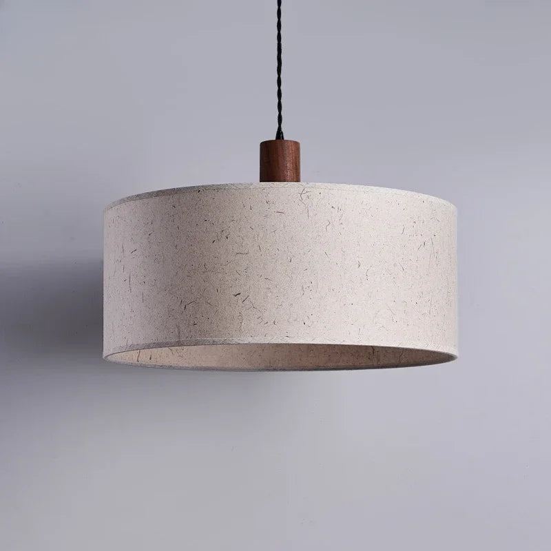 DecorBites™ Cream Wabi-sabi Chandelier Lamp Retro Japanese-style Bedroom Decor Lighting