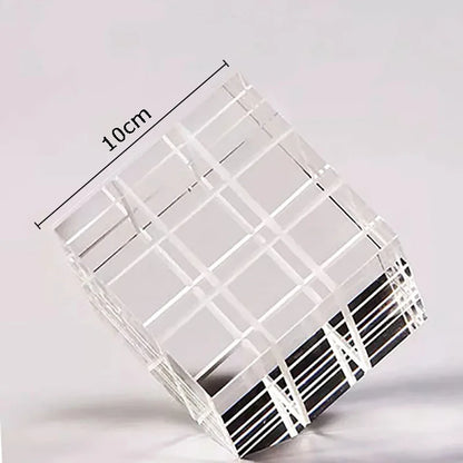 DecorBites™ Crystal Magic Cube Desk Ornament Sculpture DecorationCrafts