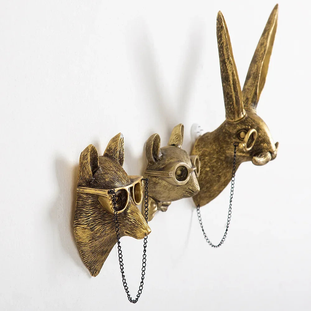Bronze Deer Wall Hook