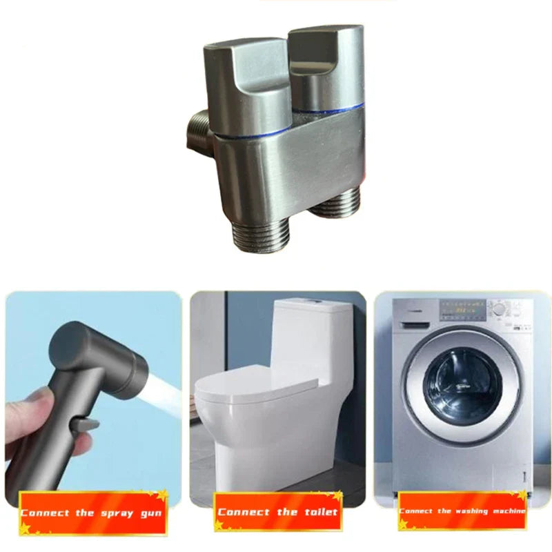 DecorBites™ High Pressure Handheld Bidet Sprayer Set for Bathroom Hygiene and Cleaning