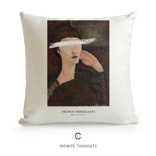 DecorBites™ Geometric Artist Sofa Cushion Cover - Luxe Home Decor
