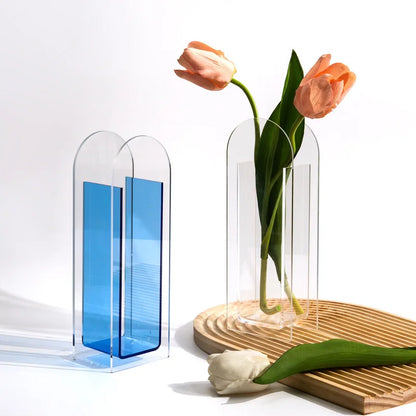 Acrylic Vase Transparent Decoration