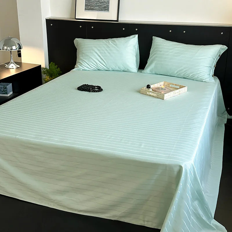 Cotton Satin Bed Sheet Set