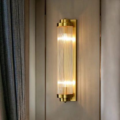 DecorBites™ Crystal LED Wall Lamps: Elegant Gold Wall Sconce Lights for Luxury Home Decor