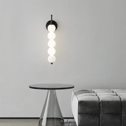 DecorBites™ Glass Bedside LED Wall Lamp for Parlor, Hotel & Home Lighting