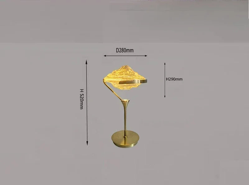 DecorBites™ Gold LED Pendant Lamp: Modern Luxury Style for Bedroom, Living Room, Dining Room