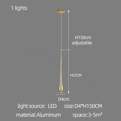 DecorBites™ Gold-Plated LED Chandelier for Luxury Living Room and Restaurant