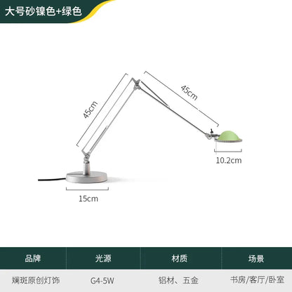 DecorBites™ Adjustable LED Desk Lamp for Home, Studio, Study, Bedroom, Cafe