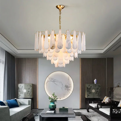 DecorBites™ Marble Pendant Light LED Chandelier