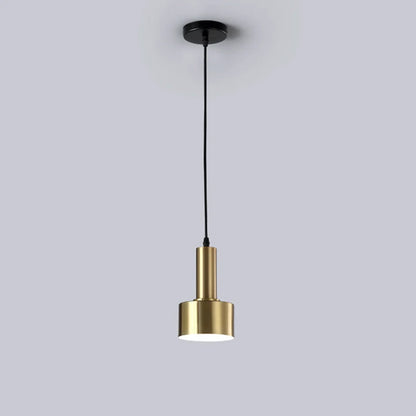 DecorBites™ Gold E27 LED Pendant Light Nordic Chandelier for Indoor Living Room & Bedroom