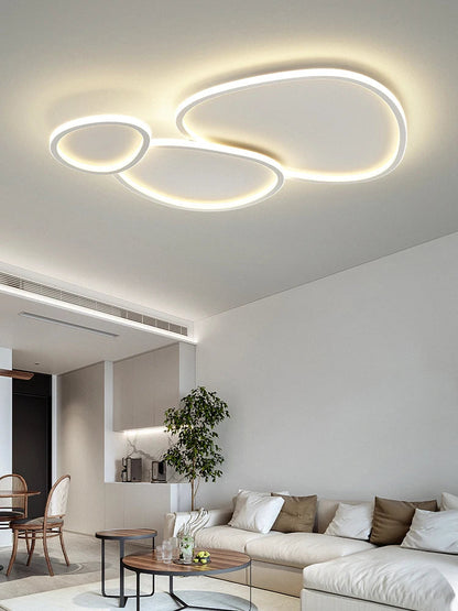 DecorBites™ Cobblestone LED Ceiling Lights Living Room Chandelier for Modern Home Decor