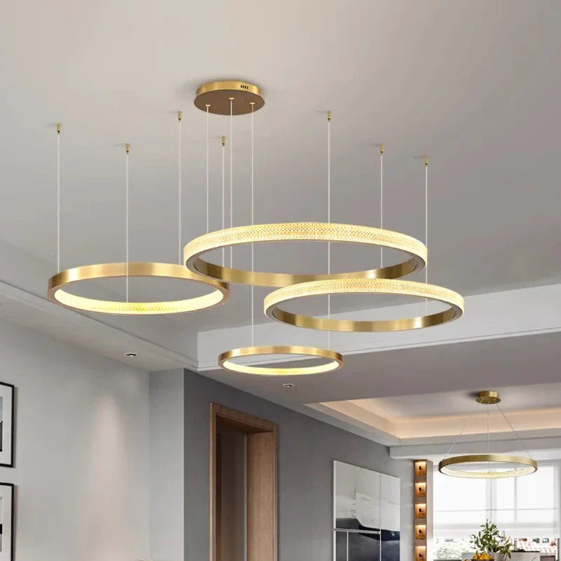 Chrome LED Pendant Light