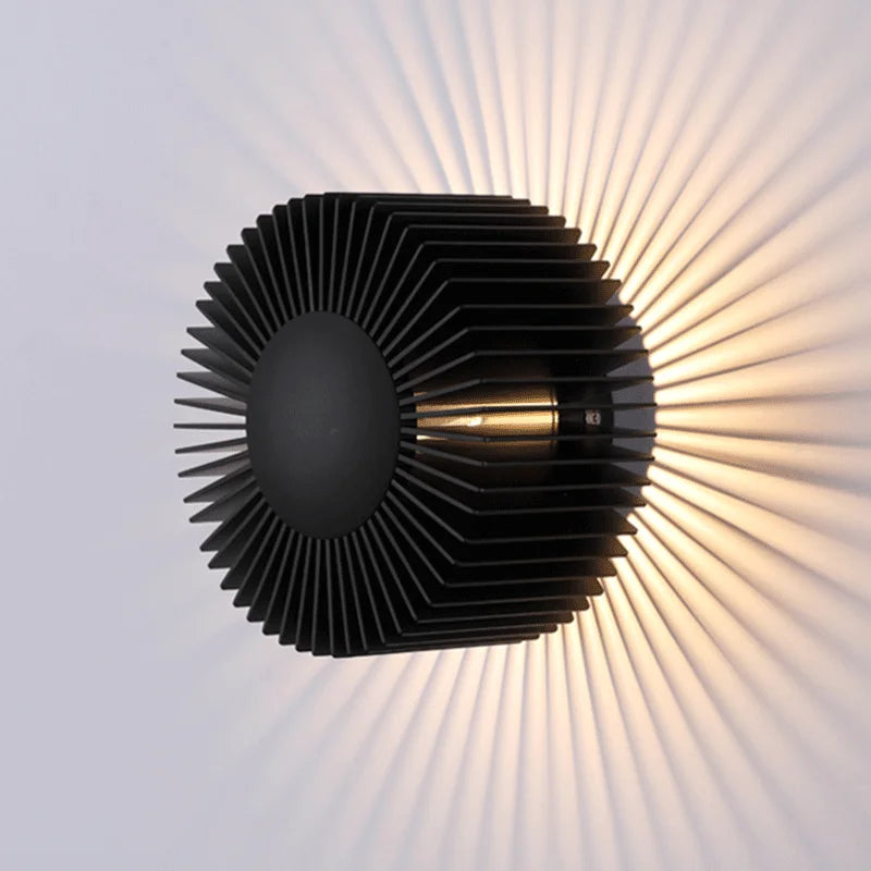 DecorBites™ Elegant Aluminum Wall Sconce for Hotel Living Room Bedroom Decor