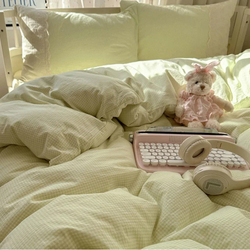 French Cotton Lace Bedding