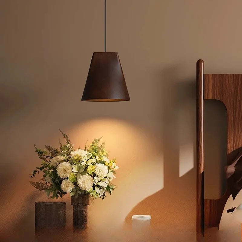 DecorBites™ Adjustable Wooden Chandelier for Dining, Living Room & Staircase