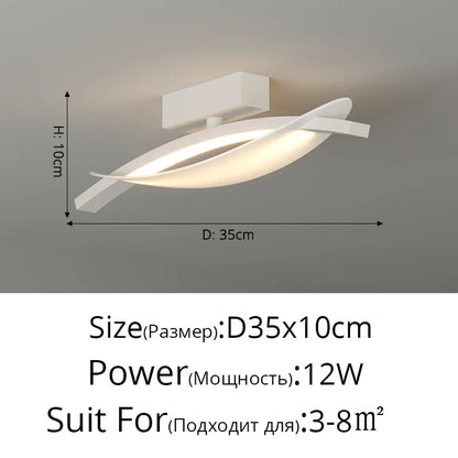 DecorBites™ LED Ceiling Light Strip for Corridor, Balcony & Living Room