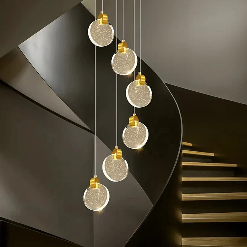 Glass Orb Pendant Light