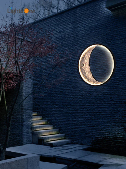 DecorBites™ Crescent Wall Lamp for Indoor Outdoor Terrace Garden Landscape Lighting