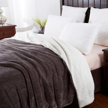 DecorBites™ Cozy Plush Blanket: Soft, Warm, Lightweight for Bedroom & Sofa All Seasons