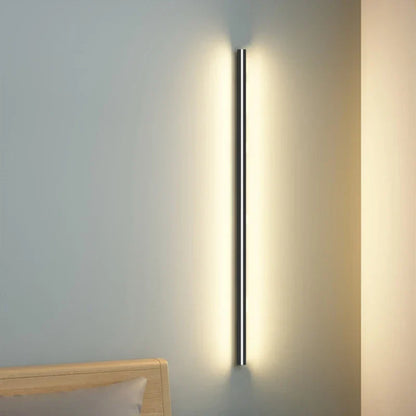 DecorBites™ LED Wall Lights Dimming Switch Black Gold White Metal Sconces Bedroom Aisle Lamp