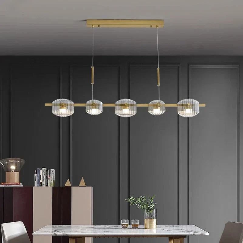 Black Industrial LED Pendant