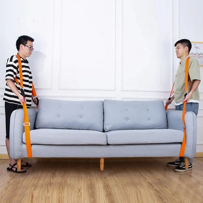 DecorBites™ Furniture Lifting Straps: Adjustable Belt for Moving Heavy Items