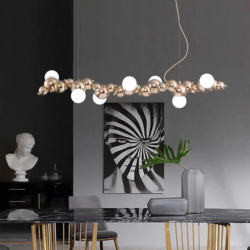 DecorBites™ LED Pendant Chandeliers for Modern Living and Dining Rooms