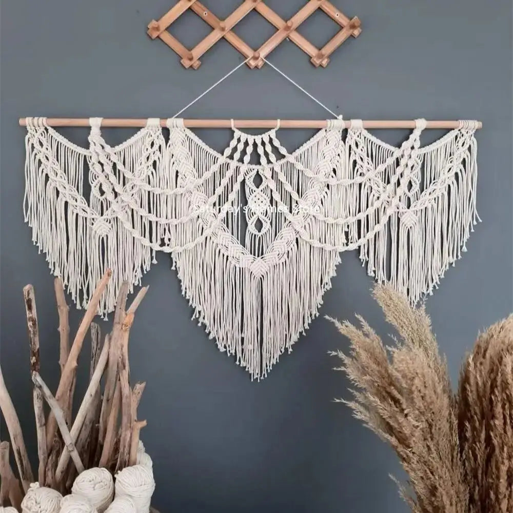 Cotton Macrame Boho Tapestry