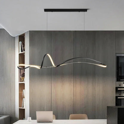 DecorBites™ Gold Dine Pendant Light for Living Room Decor & Dining Table | Noedic LED Chandelier Fixtures