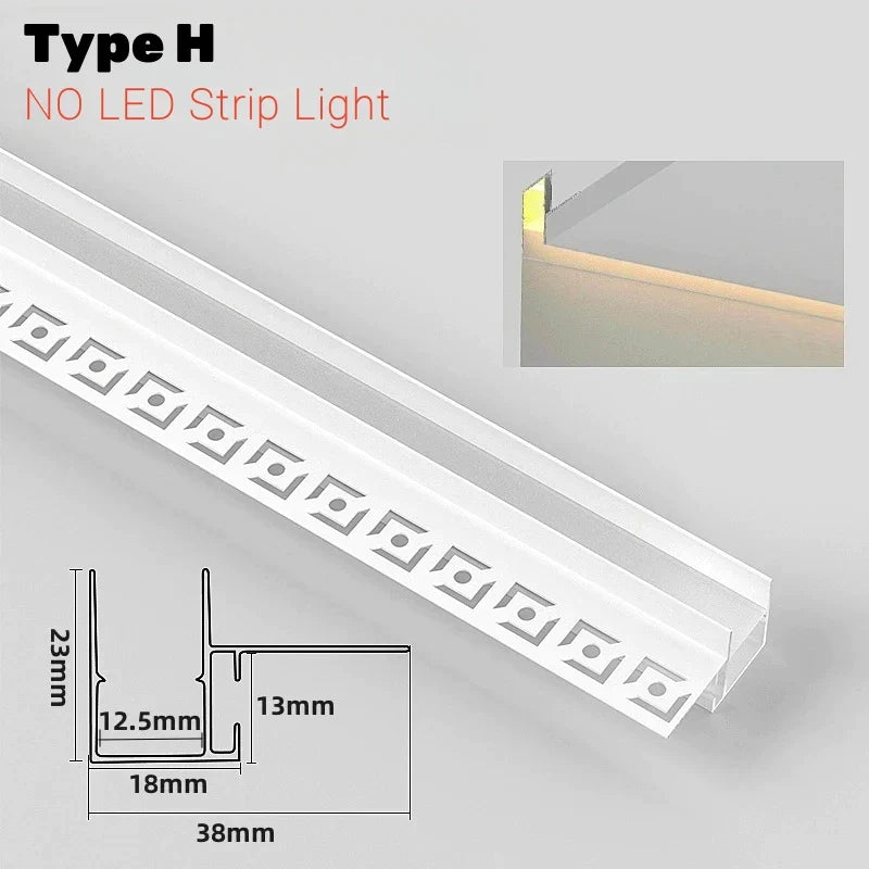 Aluminum Waist Line Channel