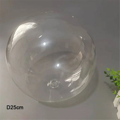 DecorBites™ Clear Glass Pendant Lamp Shade with 2.2cm Thread for Chandeliers & Hanging Lights