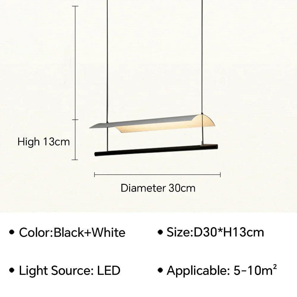 Brushed Steel LED Pendant