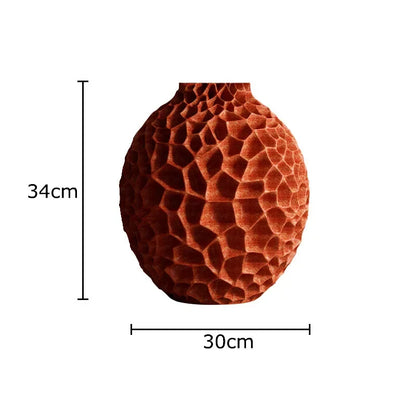 DecorBites™ Honeycomb Texture Vase for Artificial Flower Arrangement