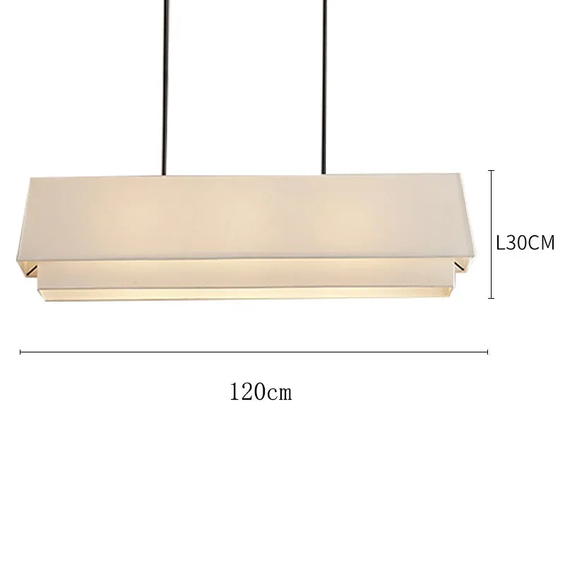 Fabric Tiered Pendant Lamp