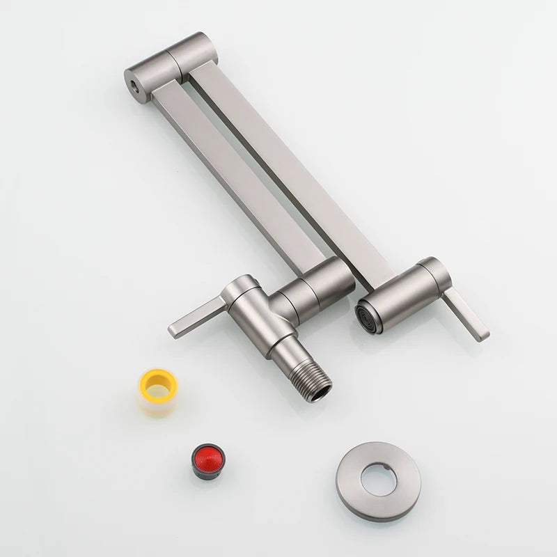 Brass Kitchen Faucet Pot Filler