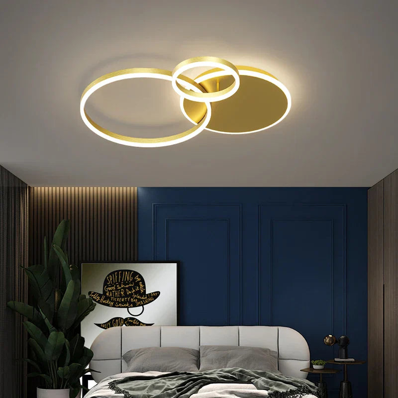 Minimalist Rings LED Pendant